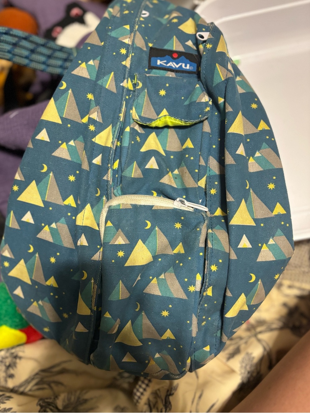 KAVU Rope Bag is featured in the retired "Night Range